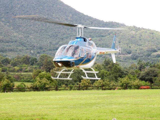Volando en el Caribe